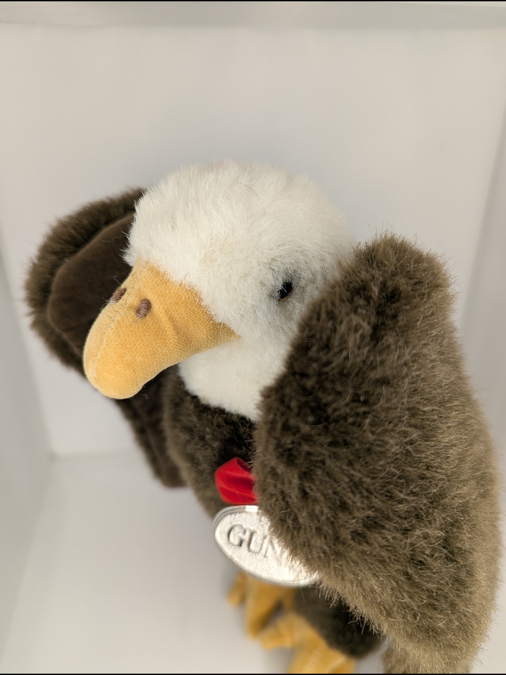 Vintage 1990 GUND Bald Eagle Plush – Rare Collectible - Picture 15 of 16